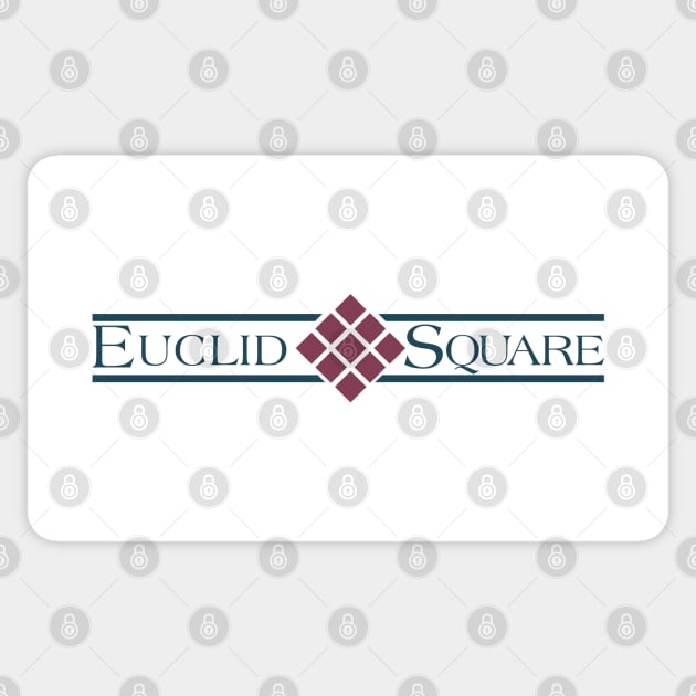 Euclid Square Mall 90s Logo Sticker by carcinojen